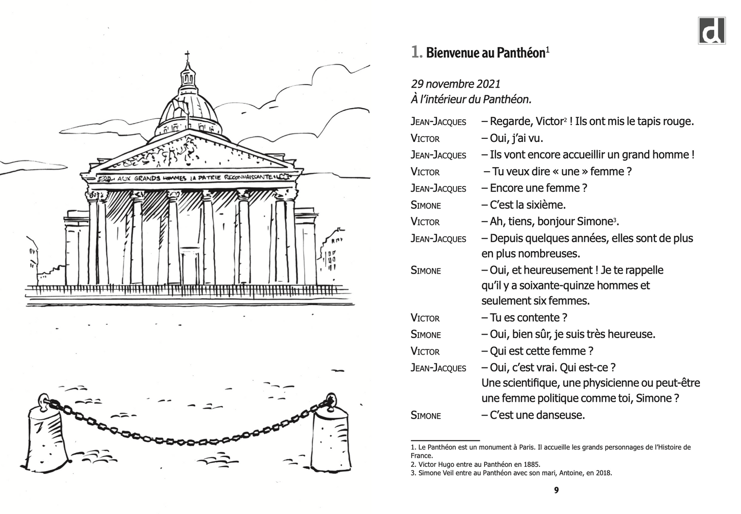 🇫🇷 基礎法文書A1 - Joséphine Baker fait son entrée au Panthéon