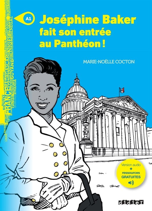 🇫🇷 基礎法文書A1 - Joséphine Baker fait son entrée au Panthéon