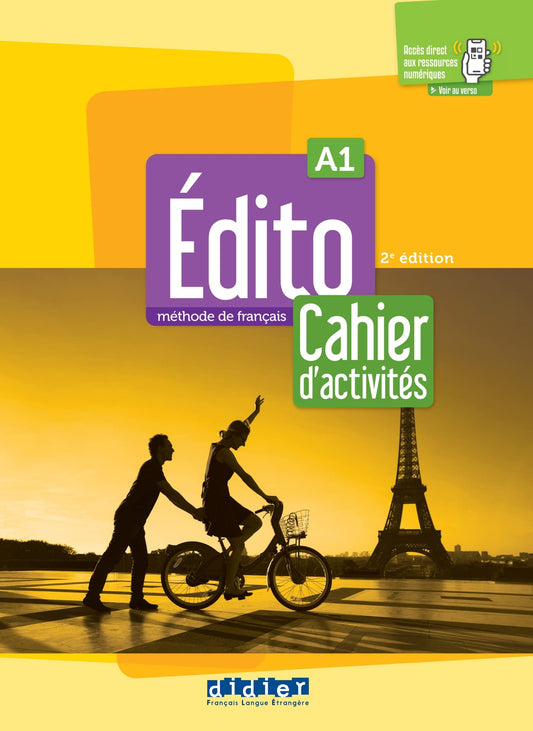 Edito A1 (2022) 作業本 cahier d'activités