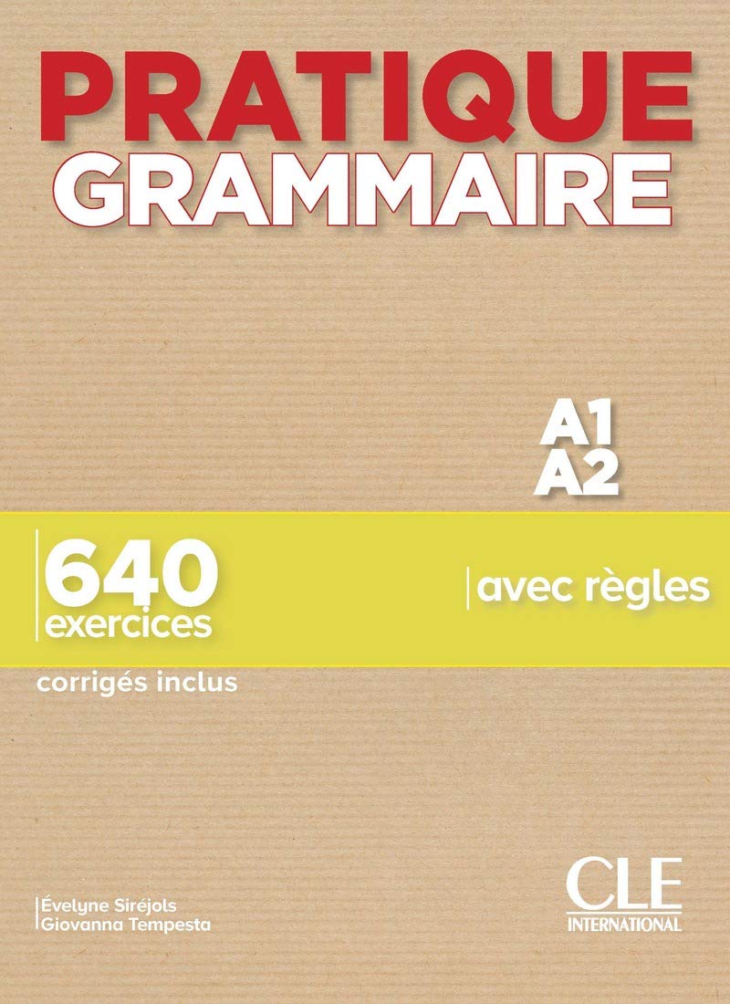 🇫🇷Pratique Grammaire A1/A2 - 法文文法練習書+解答