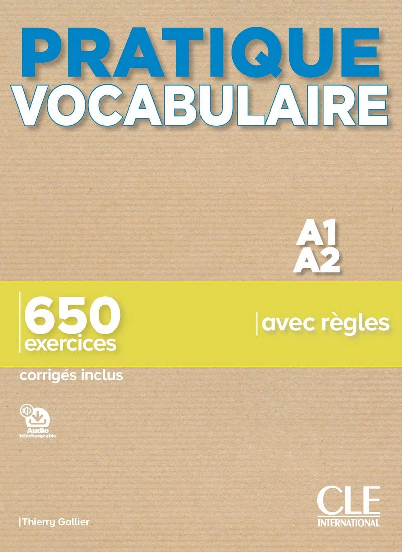 🇫🇷Pratique Vocabulaire A1/A2 - 法文單字練習書+解答