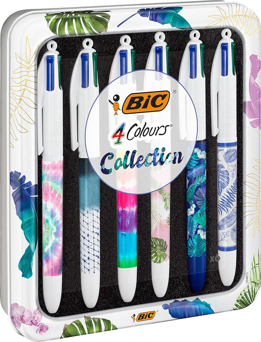 比克4色 BIC 4 colours - Collection 一盒6支 自然款 1mm